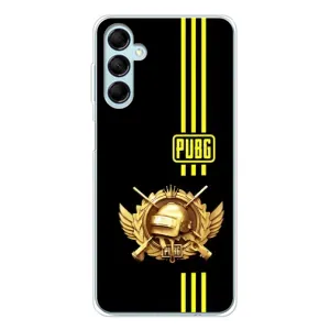 Чохол (TPU) з картинкою "Лого Пабг" на Галаксі М16 (Логотип PUPG)