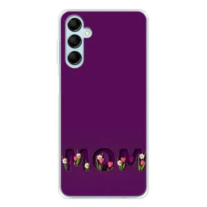 Чехол с рисунком «Мама с цветами» для Samsung Galaxy M16