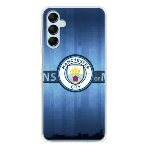 Силиконовые Чехлы принт Футбол на Samsung Galaxy M16 (ManCity)