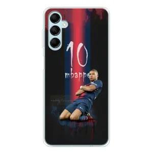 Чехол (TPU) с Футболистом на Samsung Galaxy M16 (MBAPPE 10)