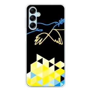 Чехол на Samsung Galaxy M16 Украинский дизайн (Мир для Украины)