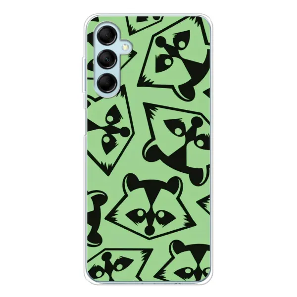Чехол с рисунком «Мордочки Енота» для Samsung Galaxy M16 Чехол с рисунком «Мордочки Енота» для Samsung Galaxy M16