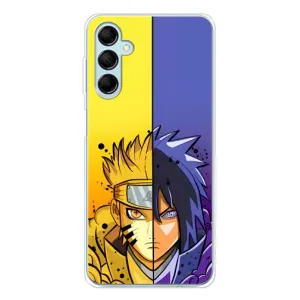 Купить Чехлы на телефон с принтом Anime для Samsung Galaxy M16 (Naruto Vs Sasuke)