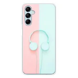 Девчачий Чехол для Samsung Galaxy M16 (Наушники)