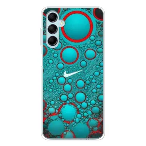Силіконовый Чохол на Samsung Galaxy M16 з картинкою НАЙК (Найк зелений)