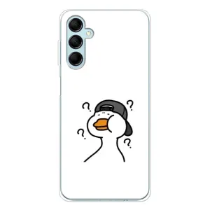 Бампер с принтом Мемы для Samsung Galaxy M16 (Непонимание)