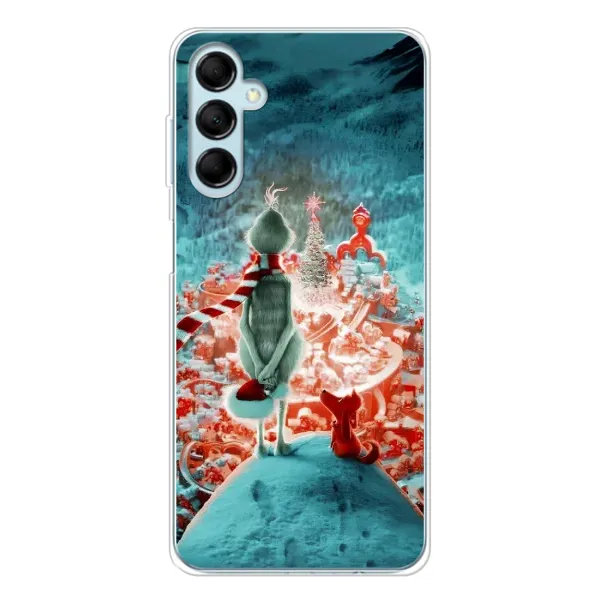 Чехол с рисунком «Новогодний Гринч» для Samsung Galaxy M16 Чехол с рисунком «Новогодний Гринч» для Samsung Galaxy M16
