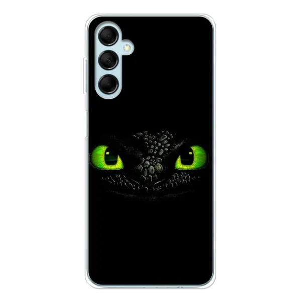 Чехол с рисунком «Глаза Беззубика» для Samsung Galaxy M16