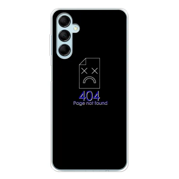 Чехол с рисунком «Ошибка 404» для Samsung Galaxy M16 Чехол с рисунком «Ошибка 404» для Samsung Galaxy M16