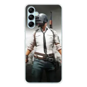 Чохол з картинкою "Герой Pubg" на Samsung Galaxy M16 (Пабг)
