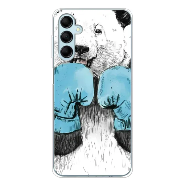 Чехол с рисунком «Панда боксер» для Samsung Galaxy M16 Чехол с рисунком «Панда боксер» для Samsung Galaxy M16