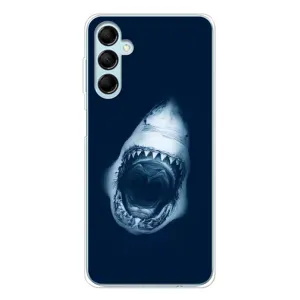 Силіконовий бампер з картинкою звірів для Samsung Galaxy M16 (Пащу Акули)