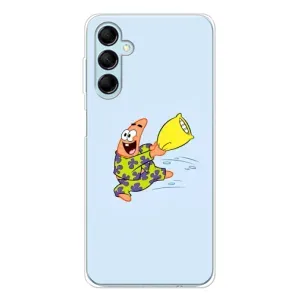 Чехлы с Патриком на Samsung Galaxy M16 (Патрик с подушкой)