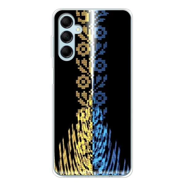 Чехол с рисунком «Патриотическая вышиванка» для Samsung Galaxy M16 Чехол с рисунком «Патриотическая вышиванка» для Samsung Galaxy M16