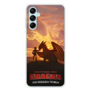 Чехол дракон Беззубик для Samsung Galaxy M16 (Постер Беззубика)