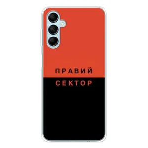 Чехлы УПА (Красно-Чёрный) на Samsung Galaxy M16 (Правый Серктор)