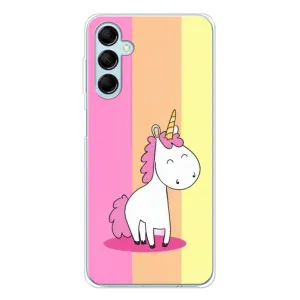 Чехол Unicorn на Samsung Galaxy M16 (Радужный Единорог)