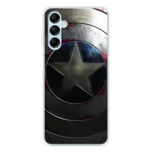 Чохол с Щітом Капітана Америки на Samsung Galaxy M16 (Ретро Щит Капітана)