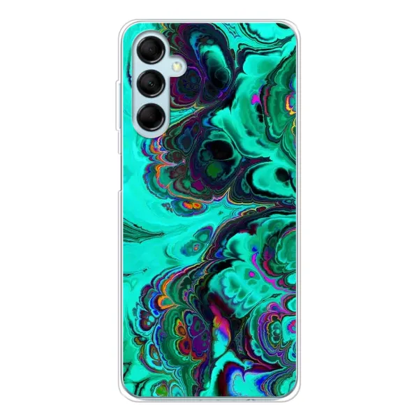 Чехол с рисунком «Салатный мрамор» для Samsung Galaxy M16 Чехол с рисунком «Салатный мрамор» для Samsung Galaxy M16