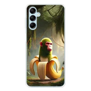 Чехол с мемами тралалело тралала для Samsung Galaxy M16 (Шимпанзини бананини)