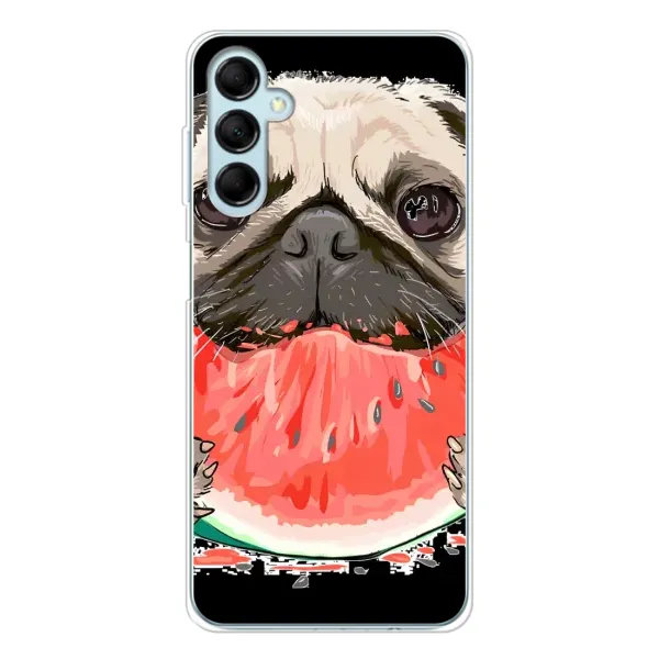 Чехол с рисунком «Смешной Мопс» для Samsung Galaxy M16 Чехол с рисунком «Смешной Мопс» для Samsung Galaxy M16