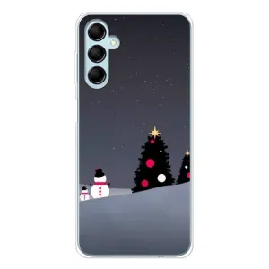 Чохли на Новий Рік Samsung Galaxy M16 (Сніговички)