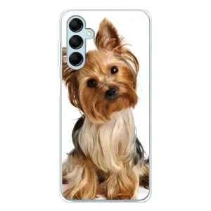 Чехол (ТПУ) Милые собачки для Samsung Galaxy M16 (Собака Терьер)