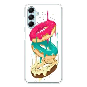 Чехол с изображением вкусной еды для Samsung Galaxy M16 (Сочные пончики)