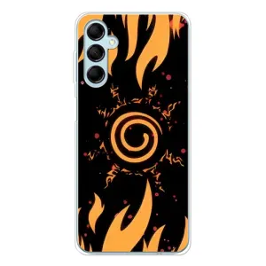 Купить Чехлы на телефон с принтом Anime для Samsung Galaxy M16 (Солнце Наруто)
