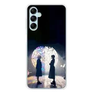 Чехлы с принтом Уэнсдей на Samsung Galaxy M16 (Уэнсдей и Энди)