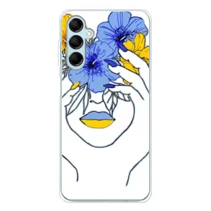 Чехол на Samsung Galaxy M16 Украинский дизайн (Украинка на всю голову)