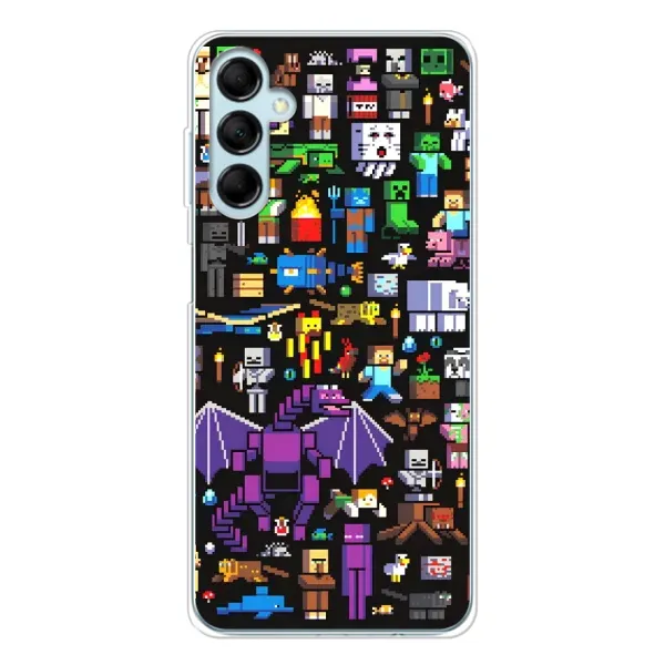 Чехол с рисунком «Все персонажи» для Samsung Galaxy M16