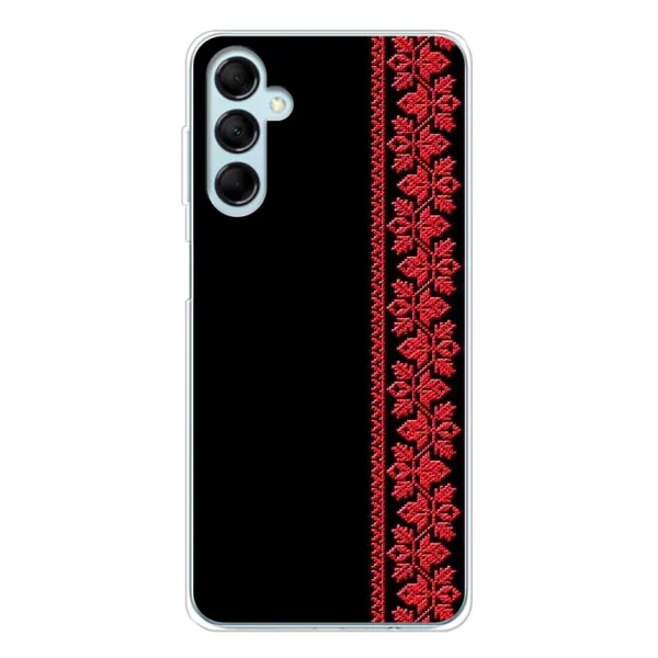 Чохол з малюнком «Вишиванка на чорному» для Samsung Galaxy M16 Чохол з малюнком «Вишиванка на чорному» для Samsung Galaxy M16