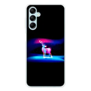 Силіконовий бампер з картинкою звірів для Samsung Galaxy M16 (Яскравий олень)