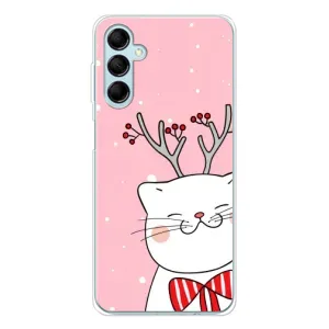 Чохол на тематику: Коти для Samsung Galaxy M16 (Зимовий кіт)