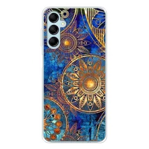 Чехлы со смыслом для Samsung Galaxy M16 (Золотые узоры)