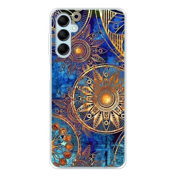 Чехол с рисунком «Золотые узоры» для Samsung Galaxy M16