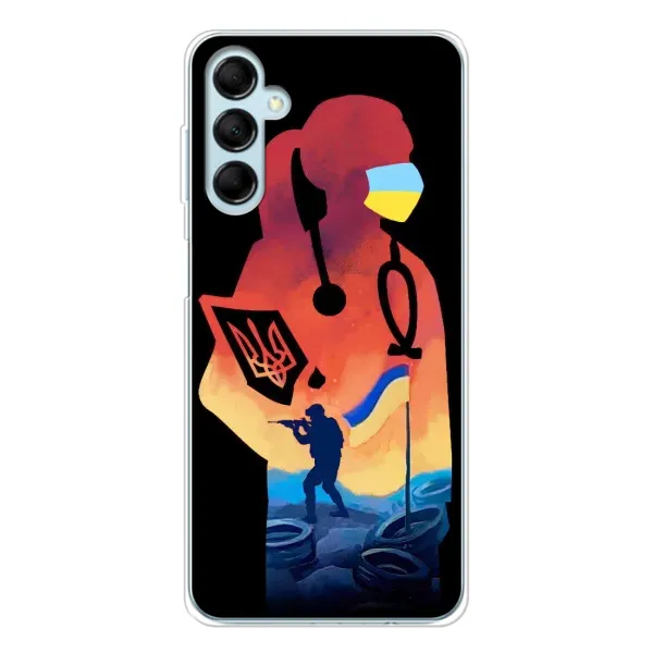 Чехол с рисунком «ЗСУ Врач» для Samsung Galaxy M16 Чехол с рисунком «ЗСУ Врач» для Samsung Galaxy M16