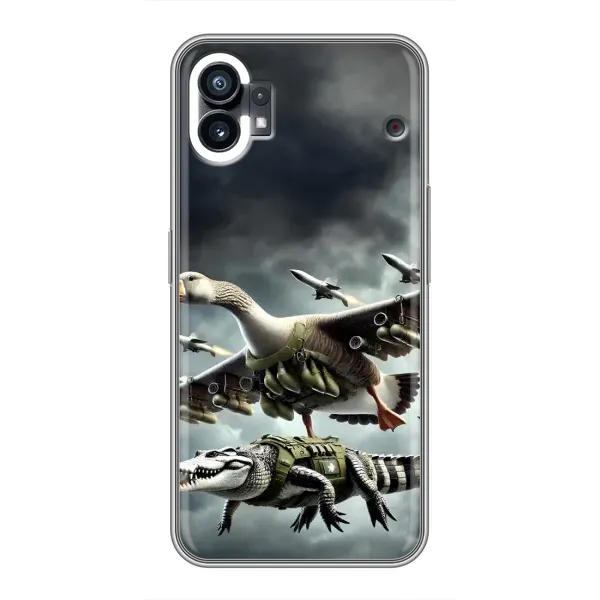 Чехол с рисунком «Гусини и крокодило» для Samsung Galaxy M17e Чехол с рисунком «Гусини и крокодило» для Samsung Galaxy M17e