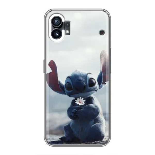 Чехол с рисунком «Стич с цветочком» для Samsung Galaxy M17e Чехол с рисунком «Стич с цветочком» для Samsung Galaxy M17e