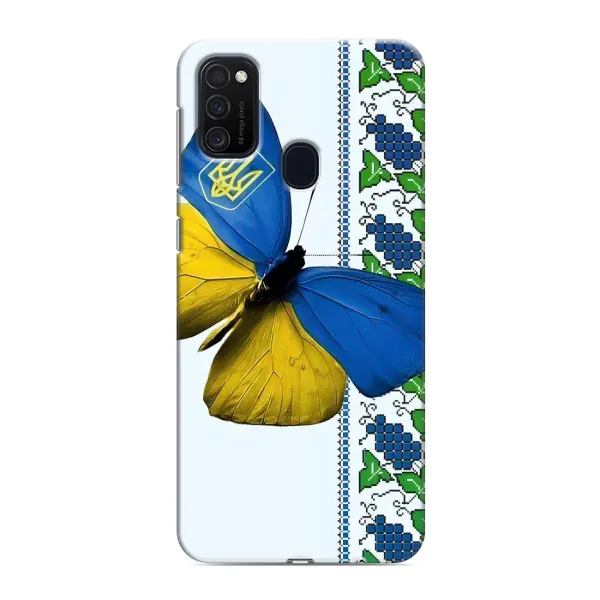 Чехол с рисунком «Бабочка» для Samsung Galaxy M21