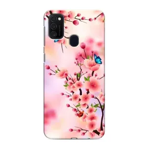 Чохол з картинкою Сакури на Samsung Galaxy M21 (Метелики на сакурі)