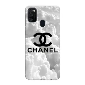 Чехол с Брендами одежды на Самсунг Галакси М21 (CHANEL)