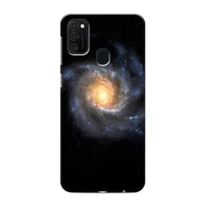 Чехлы КОСМОС для Samsung Galaxy M21 (Черная дыра)