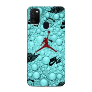 Силіконовый Чохол Nike Air Jordan на Самсунг Галаксі М21 (Джордан Найк)