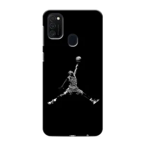 Силіконовый Чохол Nike Air Jordan на Самсунг Галаксі М21 (Джордан)