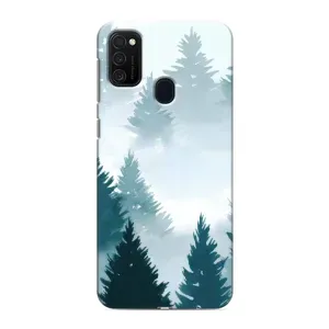 Летний Чехол на Samsung Galaxy M21 (Горный лес)