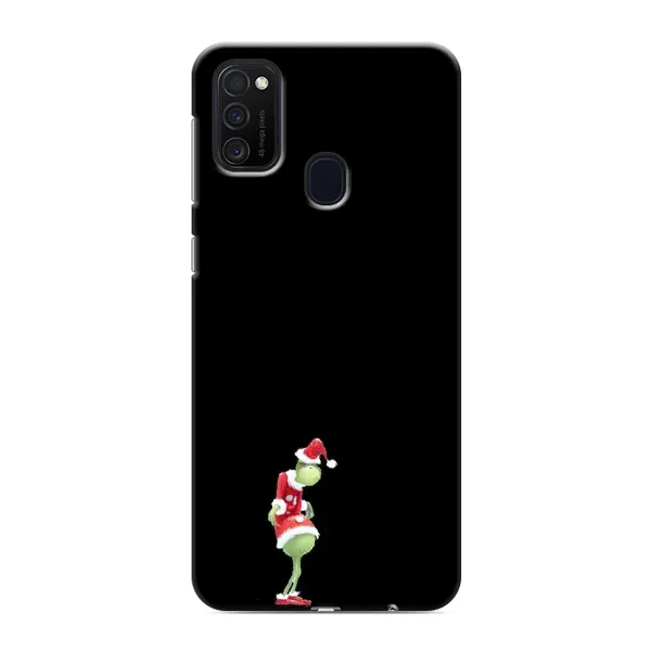 Чехол с рисунком «Гринч на чорном» для Samsung Galaxy M21 Чехол с рисунком «Гринч на чорном» для Samsung Galaxy M21