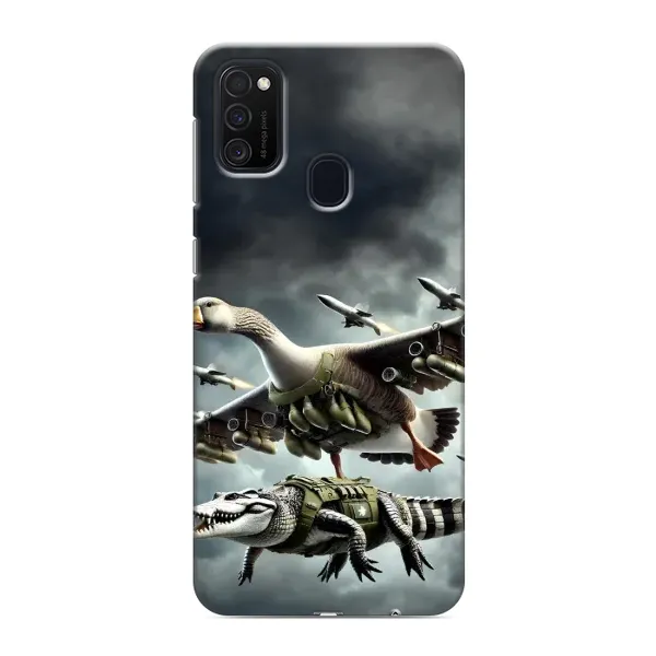 Чехол с рисунком «Гусини и крокодило» для Samsung Galaxy M21 Чехол с рисунком «Гусини и крокодило» для Samsung Galaxy M21
