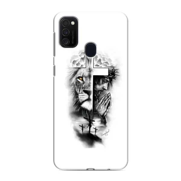 Чехол с рисунком «История Христа» для Samsung Galaxy M21